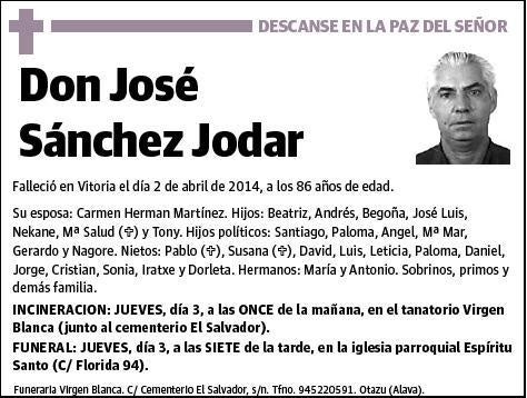 SANCHEZ JODAR,JOSE