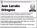 LARRABE ORBEGOZO,JUAN