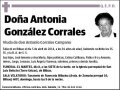 GONZALEZ CORRALES,ANTONIA