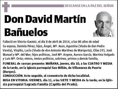 MARTIN BUÑUELOS,DAVID