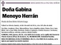 MENOYO HERRAN,GABINA
