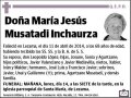 MUSATADI INCHAURZA,MARIA JESUS