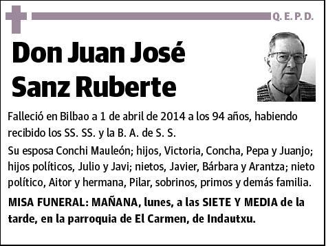 SANZ RUBERTE,JUAN JOSE