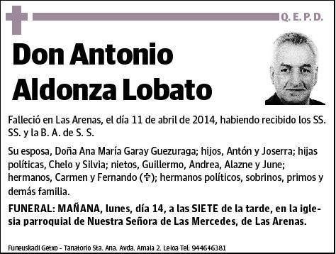 ALDONZA LOBATO,ANTONIO