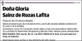 SAINZ DE ROZAS LAFITA,GLORIA