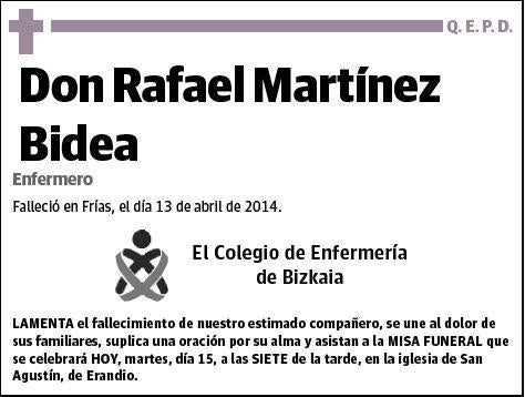 MARTINEZ BIDEA,RAFAEL