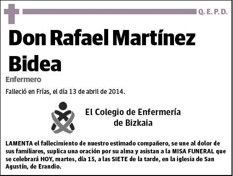 MARTINEZ BIDEA,RAFAEL