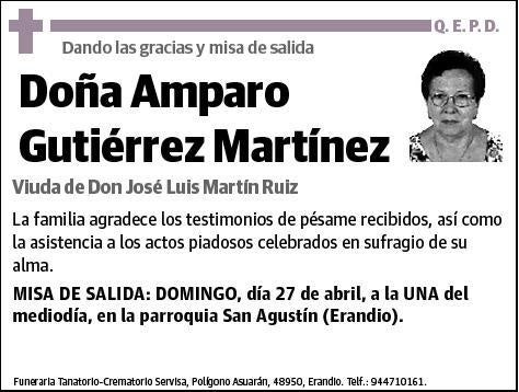 GUTIERREZ MARTINEZ,AMPARO