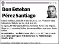 PEREZ SANTIAGO,ESTEBAN