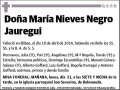 NEGRO JAUREGUI,MARIA NIEVES