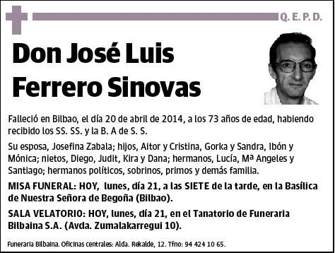 FERRERO SINOVAS,JOSE LUIS