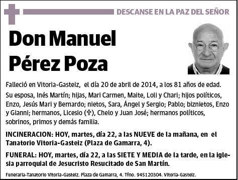 PEREZ POZA,MANUEL