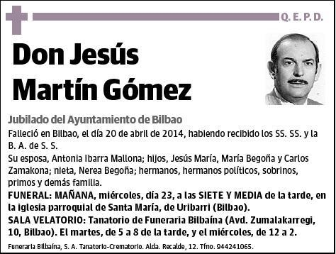 MARTIN GOMEZ,JESUS