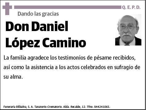 LOPEZ CAMINO,DANIEL