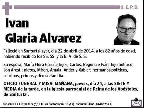 GLARIA ALVAREZ,IVAN