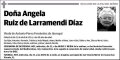 RUIZ DE LARRAMENDI DIAZ,ANGELA
