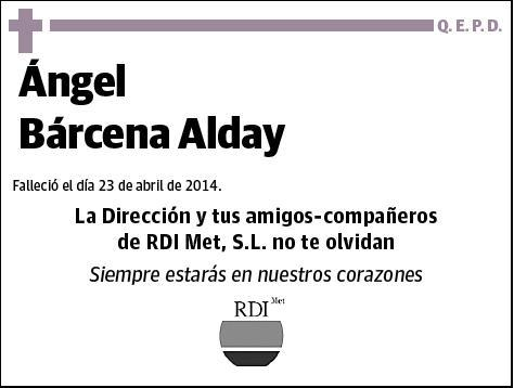 BARCENA ALDAY,ANGEL