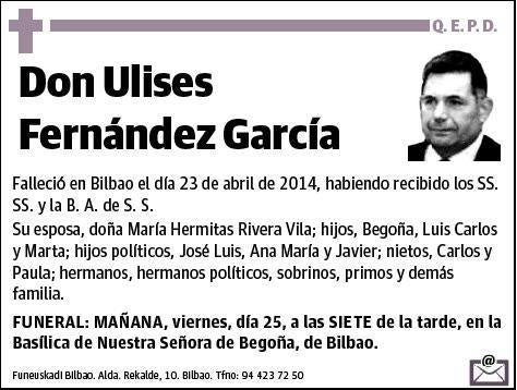 FERNANDEZ GARCIA,ULISES