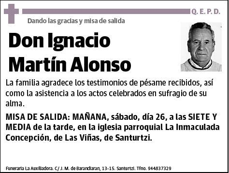 MARTIN ALONSO,IGNACIO