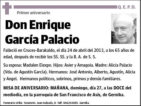 GARCIA PALACIO,ENRIQUE