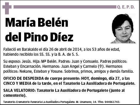 DEL PINO DIEZ,MARIA BELEN