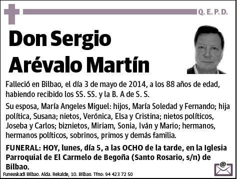 AREVALO MARTIN,SERGIO