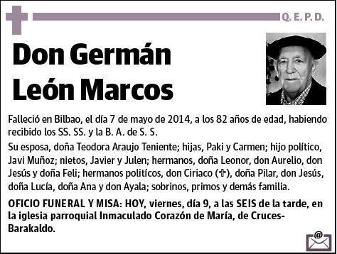 LEON MARCOS,GERMAN