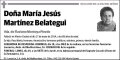 MARTINEZ BELATEGUI,MARIA JESUS