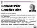GONZALEZ DIEZ,Mª PILAR