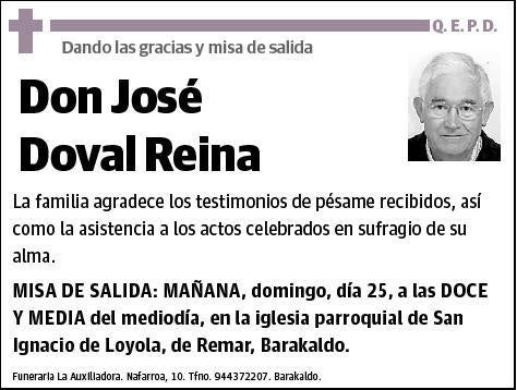 DOVAL REINA,JOSE