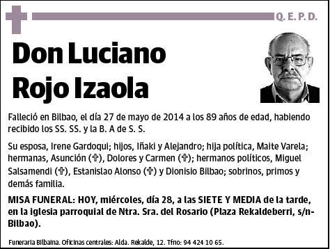 ROJO IZAOLA,LUCIANO