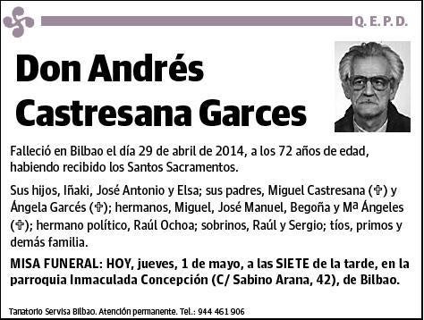 CASTRESANA GARCES,ANDRES