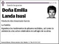 LANDA ISUSI,EMILIA