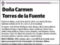 TORRES DE LA FUENTE,CARMEN