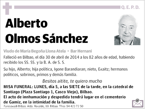 OLMOS SANCHEZ,ALBERTO