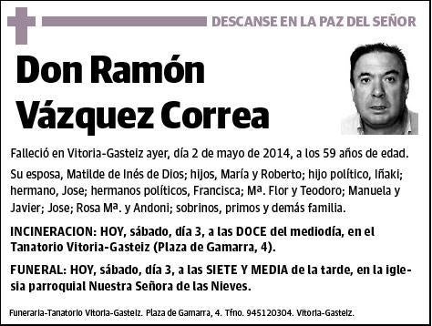 VAZQUEZ CORREA,RAMON