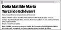 TORCAL DE ECHEVARRI,MATILDE MARÍA