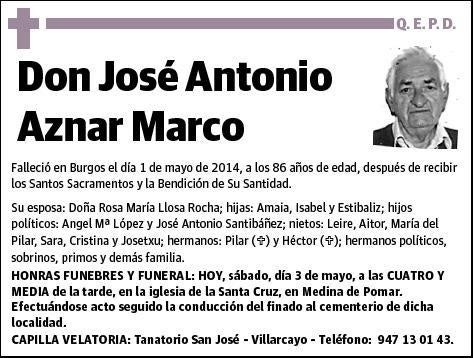 AZNAR MARCO,JOSE ANTONIO