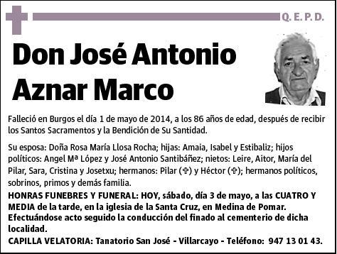 AZNAR MARCO,JOSE ANTONIO