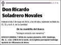 SOLADRERO NOVALES,RICARDO