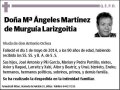 MARTINEZ DE MURGUIA LARIZGOITIA,MARIA ANGELES