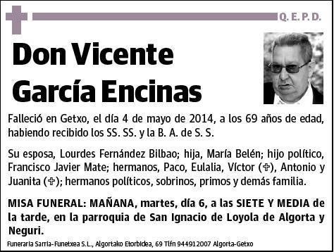 GARCIA ENCINAS,VICENTE