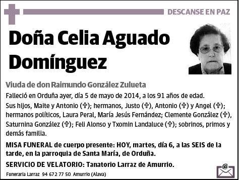 AGUADO DOMINGUEZ,CELIA