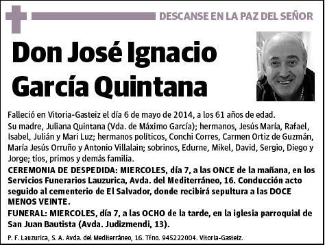 GARCIA QUINTANA,JOSE IGNACIO