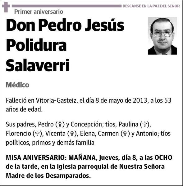 POLIDURA SALAVERRI,PEDRO JESUS