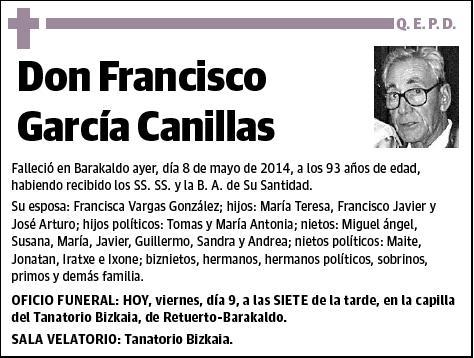 GARCIA CANILLAS,FRANCISCO