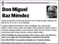 BAZ MENDEZ,MIGUEL
