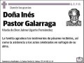 PASTOR GALARRAGA,INES