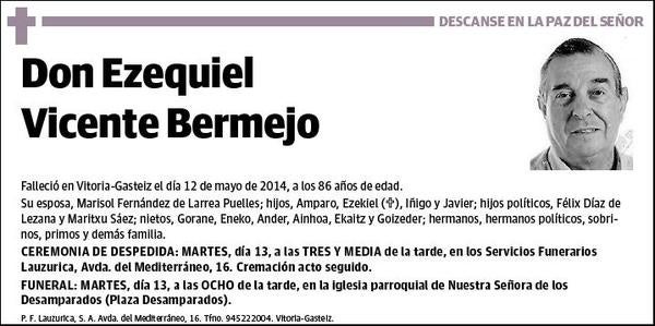 VICENTE BERMEJO,EZEQUIEL