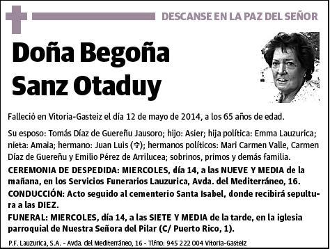 SANZ OTADUY,BEGOÑA